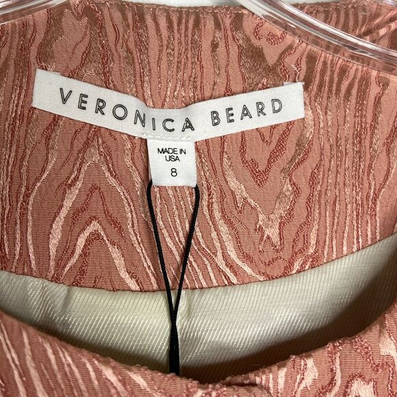Veronica Beard Eris Women's Textured Blazer Suit Jacket Blush Pink Size 8 NEW - Picture 5 of 13